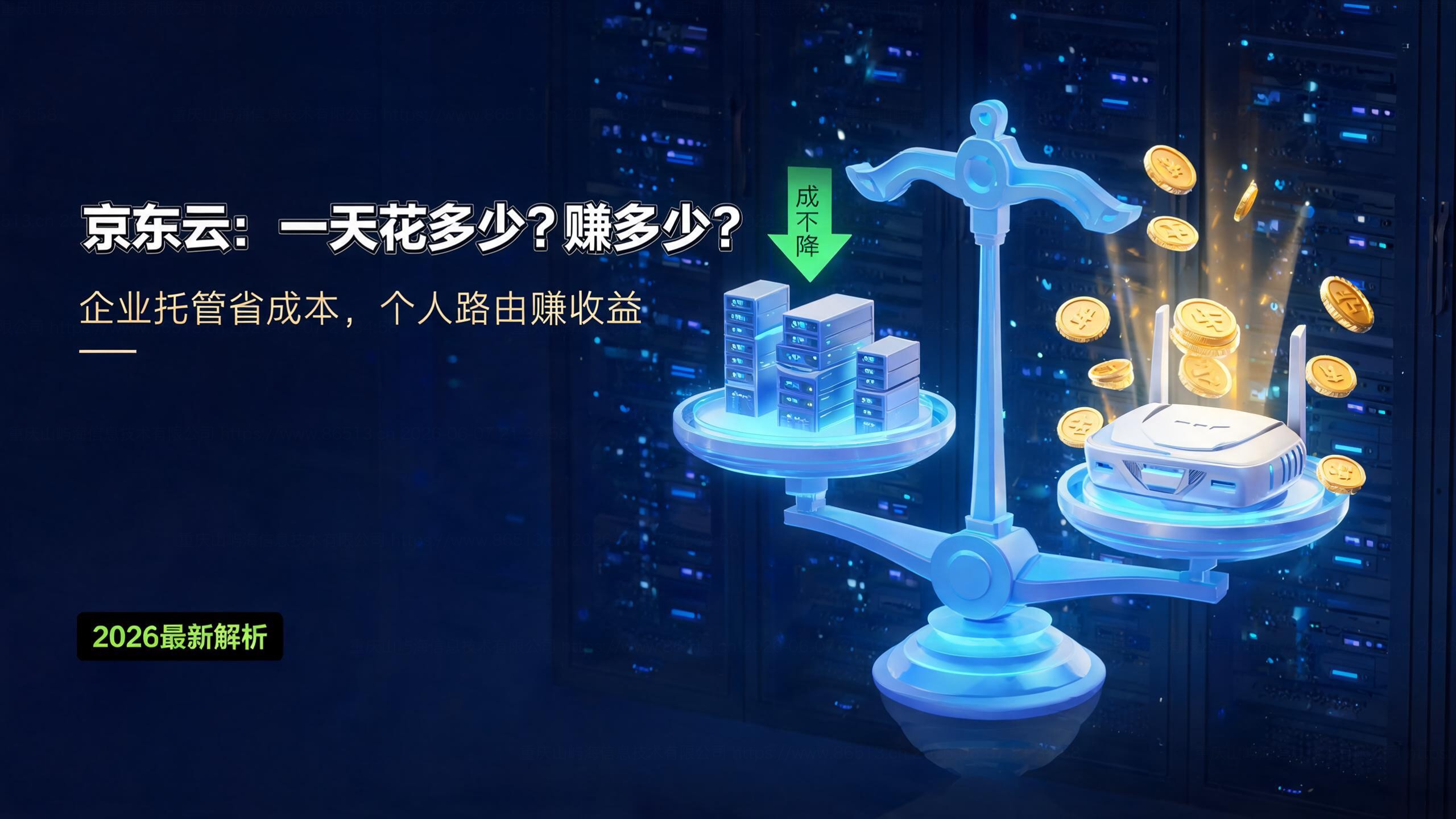 2026最新：京东云一天多少钱？云服务器托管与无线宝收益全解析