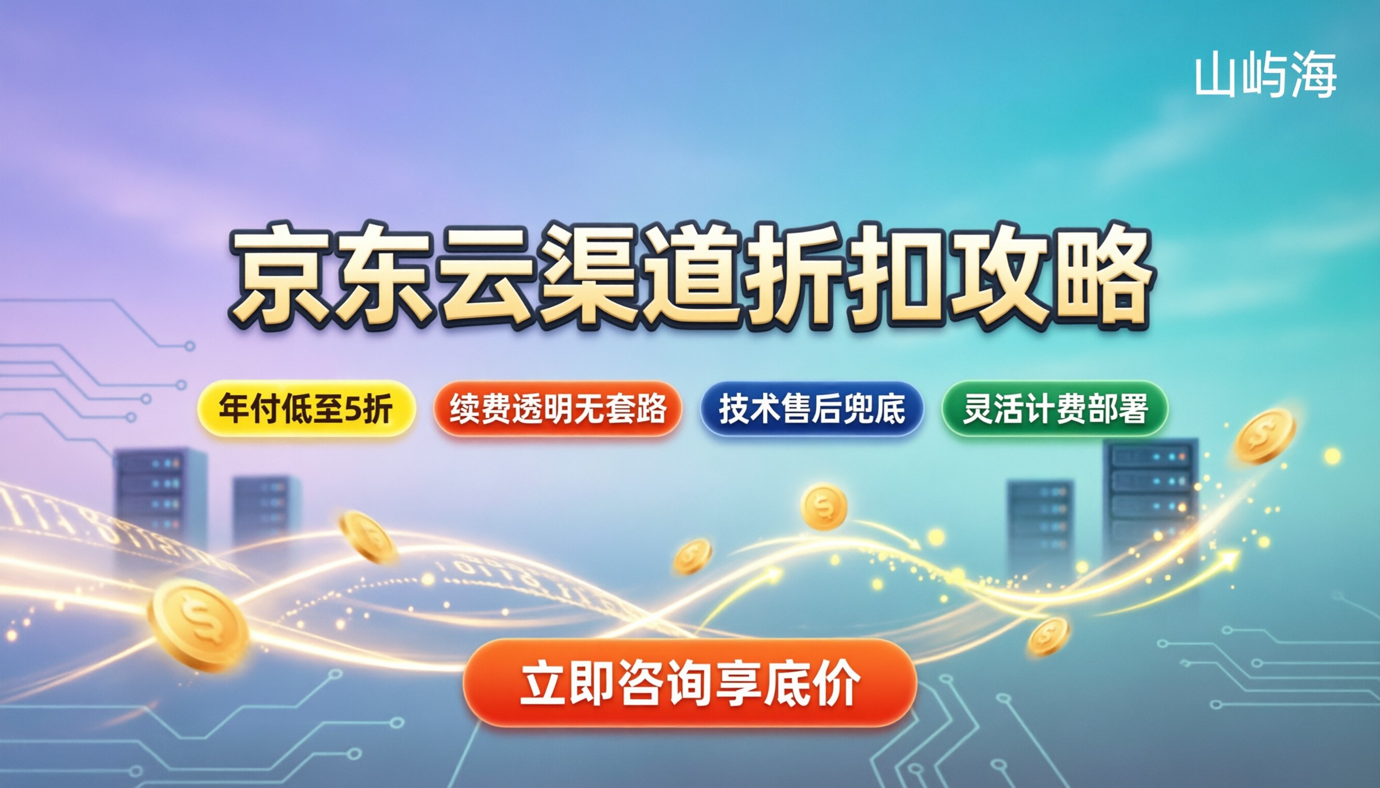 京东云合作伙伴优惠折扣：怎么拿最划算？