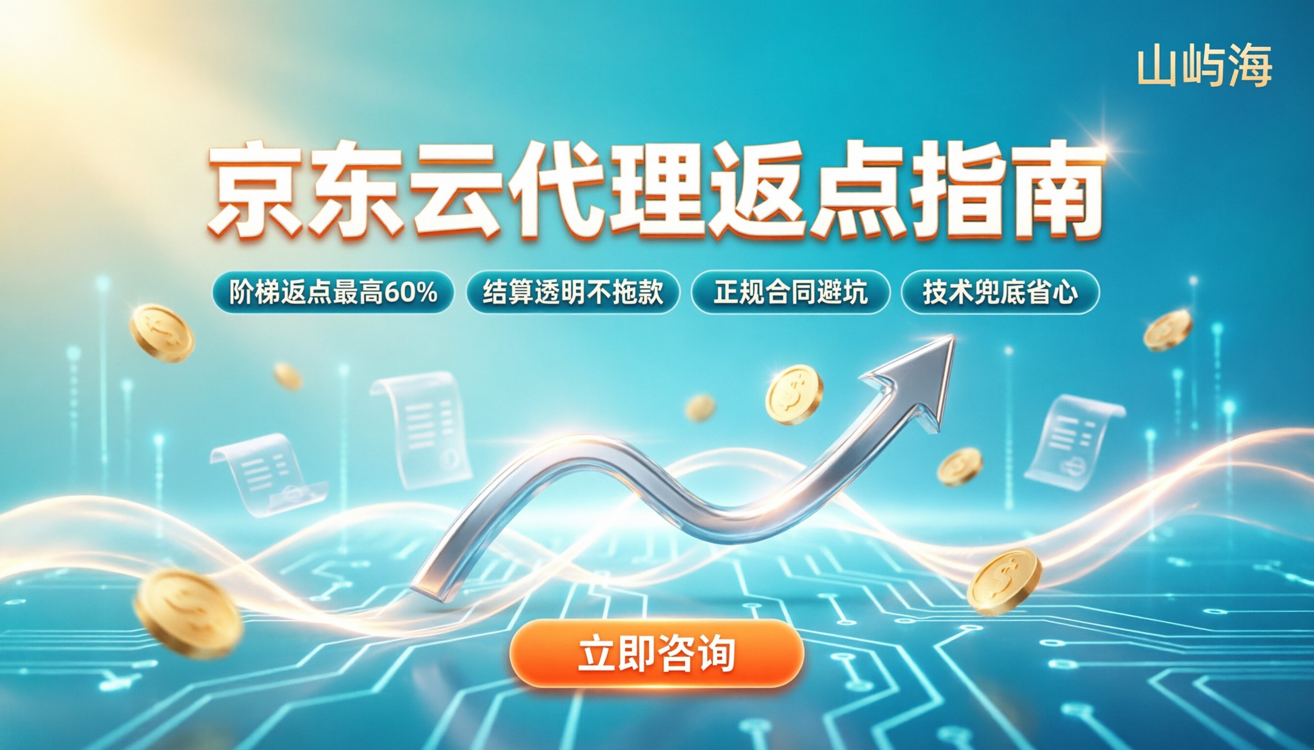 京东云代理返点怎么算：最新阶梯比例与避坑指南