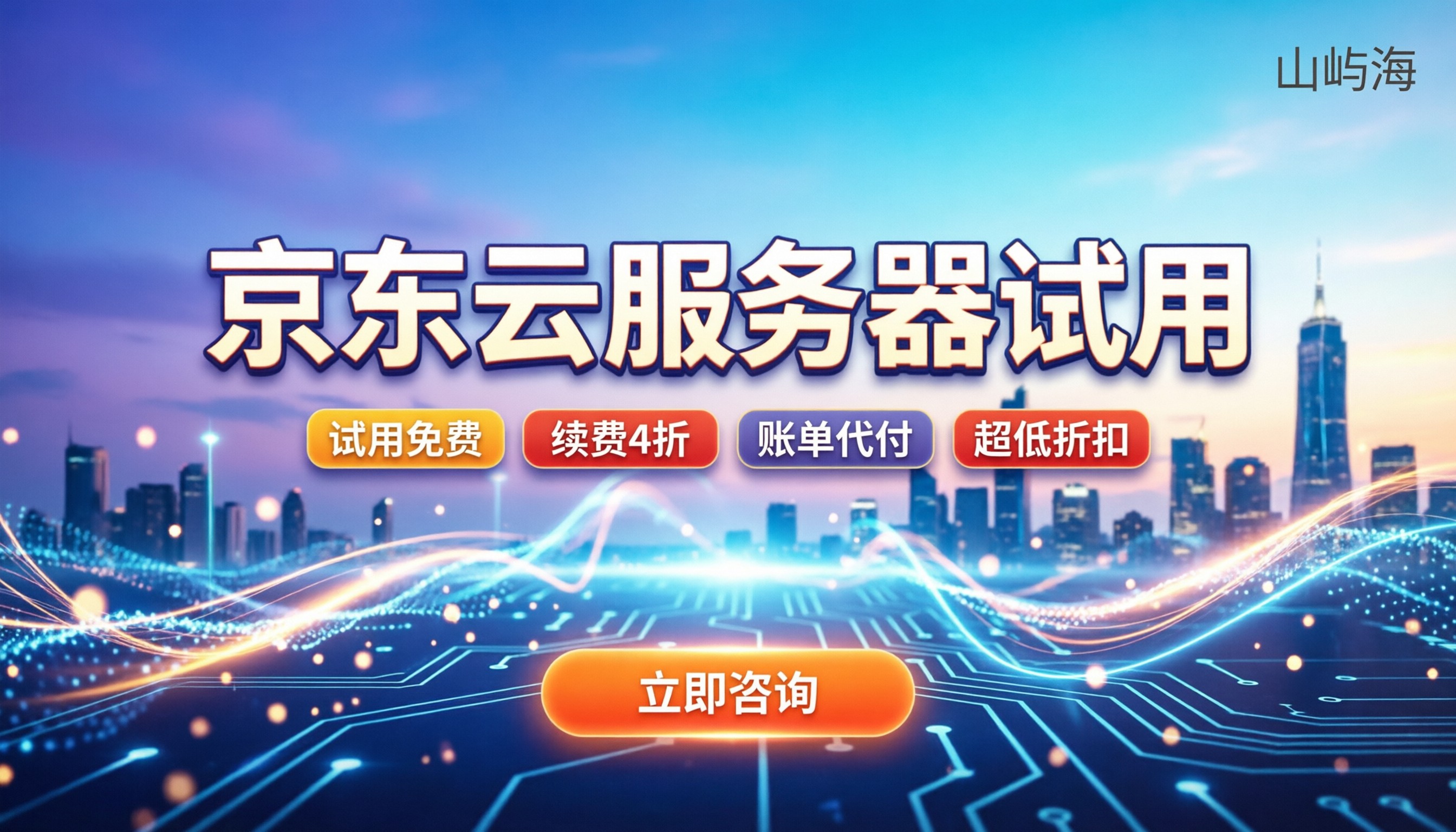 京东云服务器试用：怎么领最划算？代理折扣解析