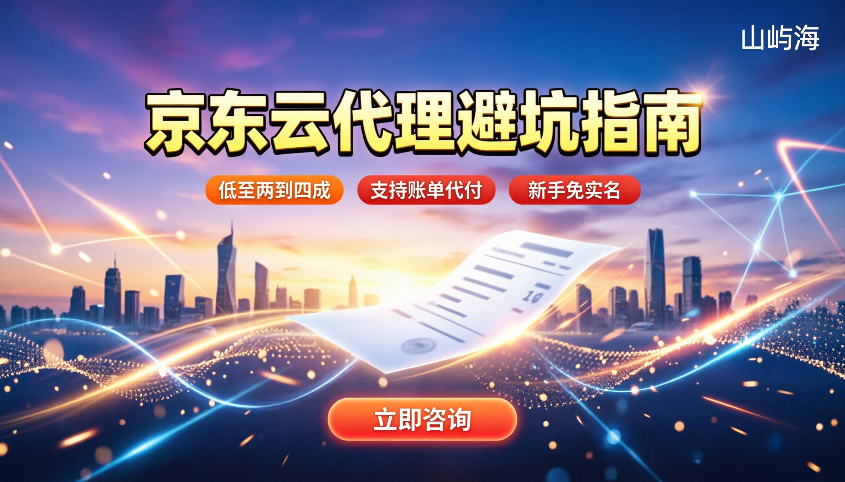 京东云代理靠谱吗：找正规渠道怎么避坑？