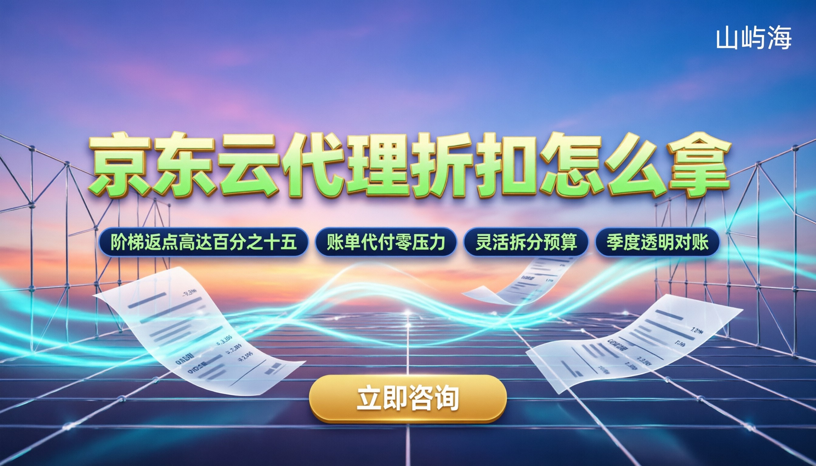 京东云合作伙伴返点多少:最新代理折扣怎么拿