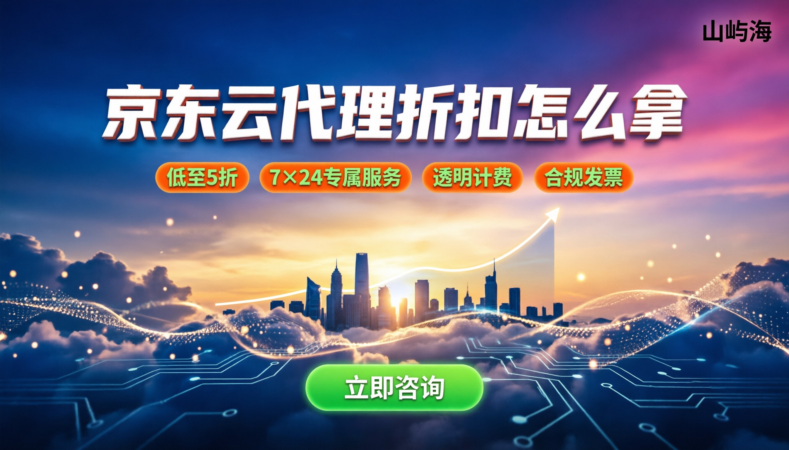 京东云合作伙伴哪家好：代理折扣怎么拿？
