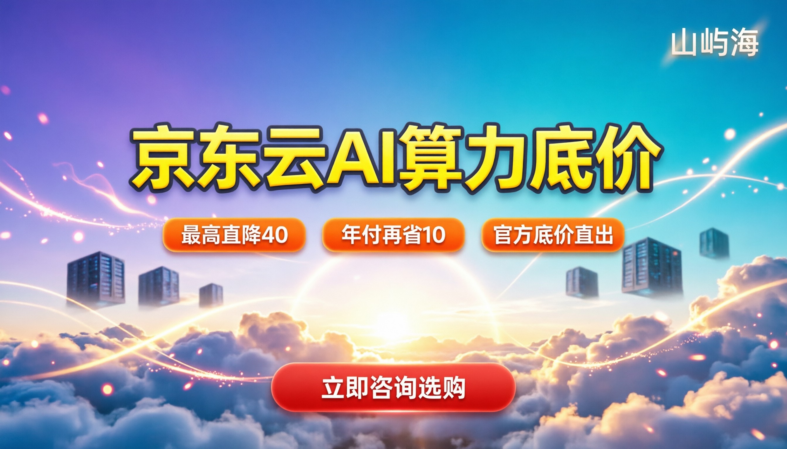 京东云AI算力优惠:怎么买折扣最大