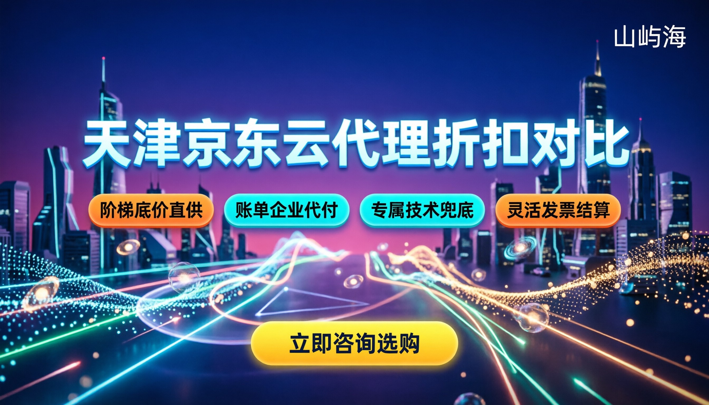 天津京东云服务商怎么选:今年代理折扣对比