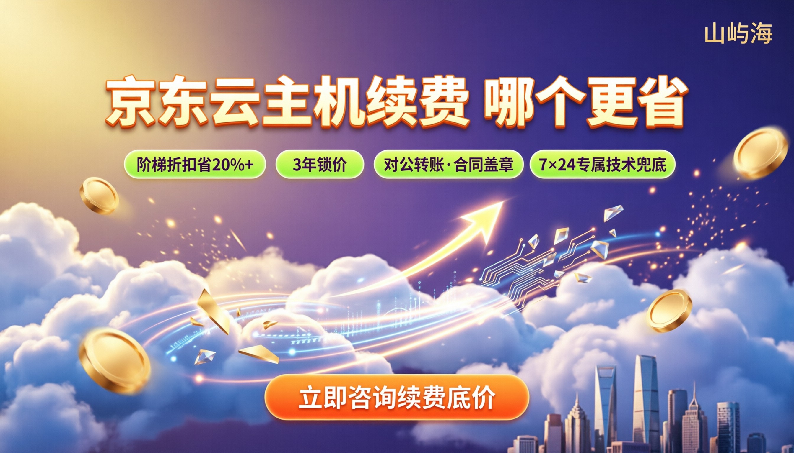 京东云云主机续费价格:哪个渠道更省?