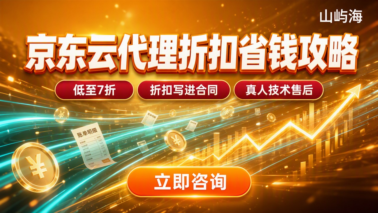 京东云分销返佣都是钱:代理折扣怎么选?