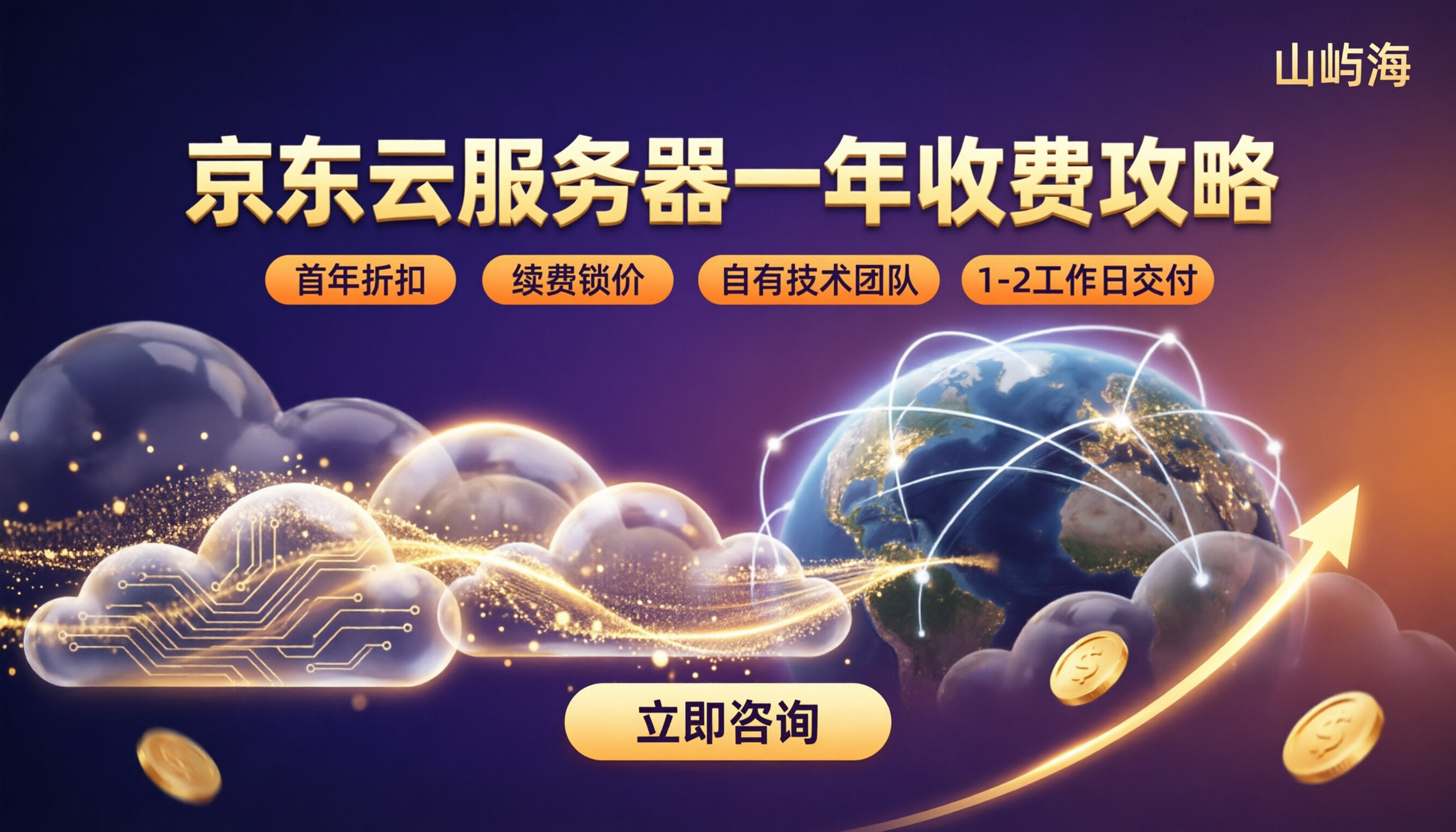 京东云服务器一年收费标准:代理渠道怎么选?