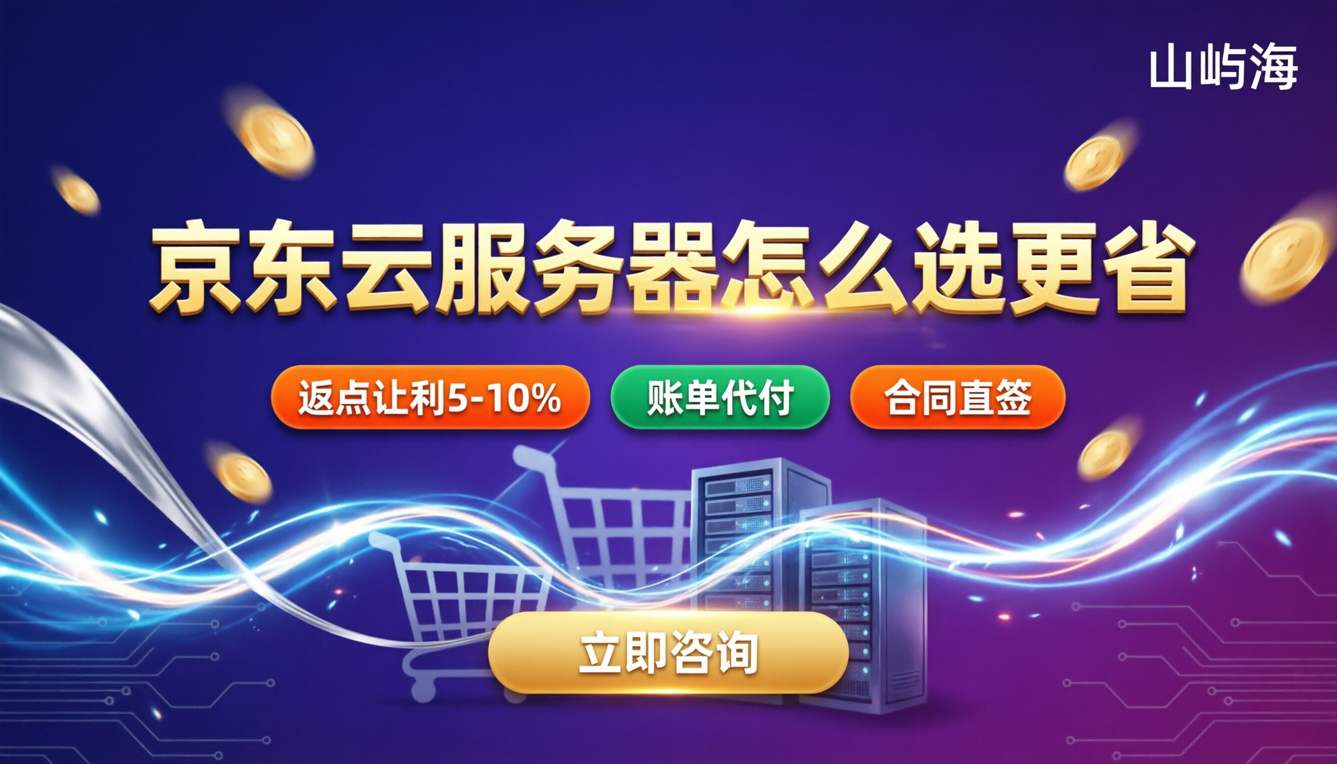 京东云服务器电商网站收费多少钱:怎么选更省