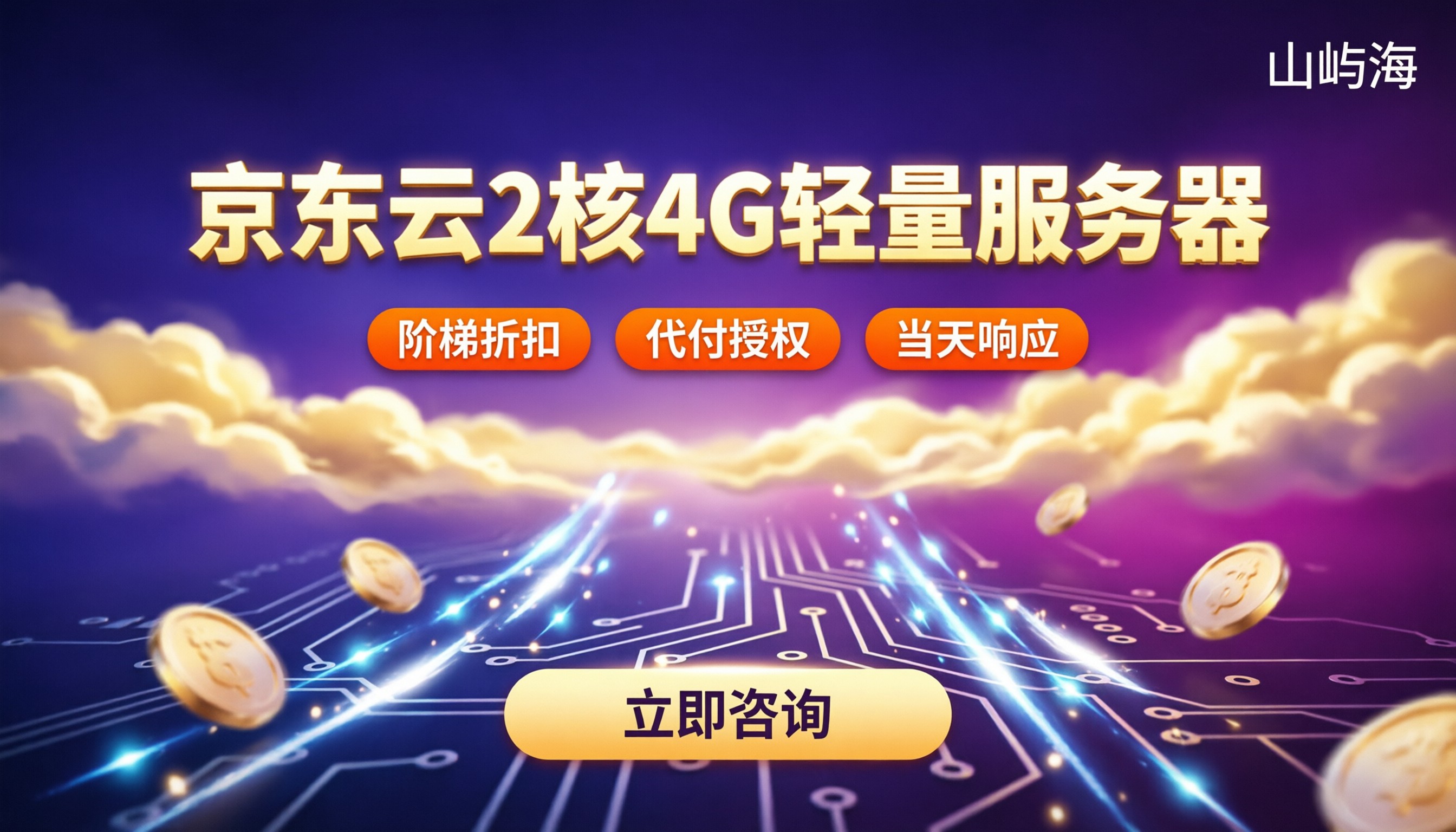 京东云2核4G轻量服务器收费:怎么买更划算