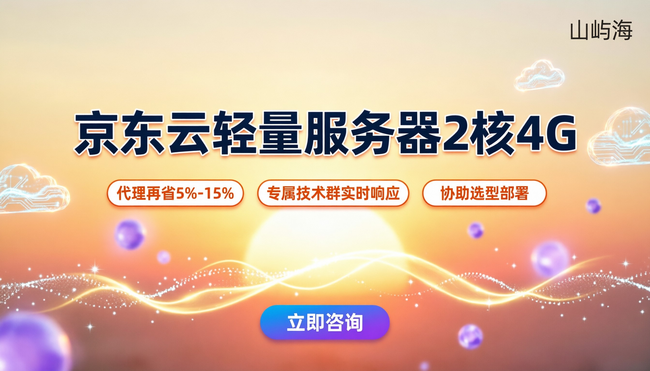 京东云轻量服务器2核4G价格:官方和代理哪个划算