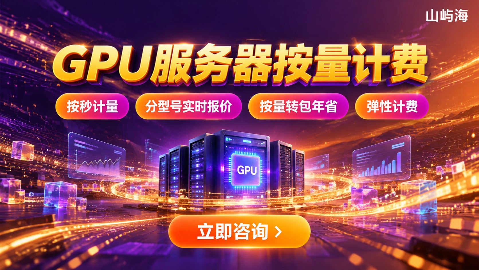 京东云GPU服务器小时价格明细:按量计费标准