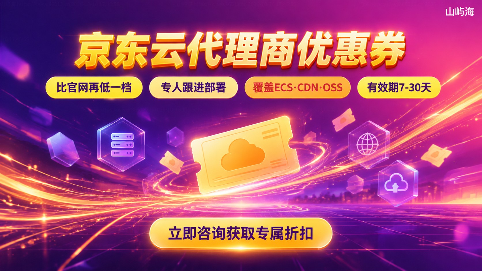 京东云代理商优惠券:领取渠道与使用规则