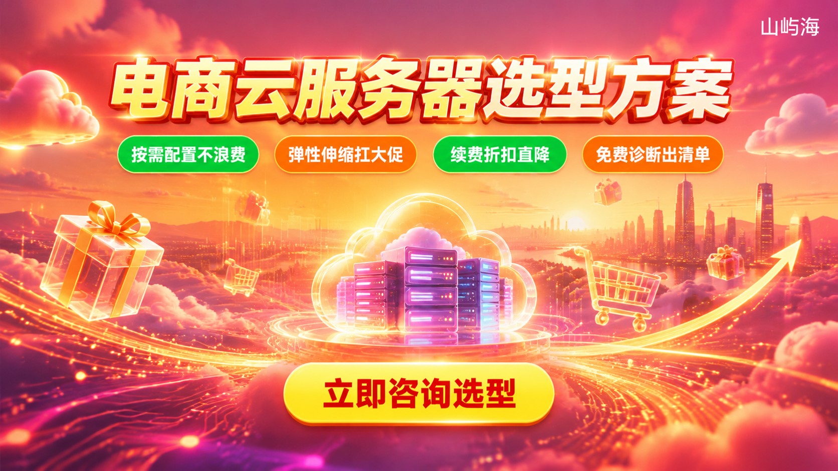 电商网站京东云服务器配置方案：选型与续费优惠