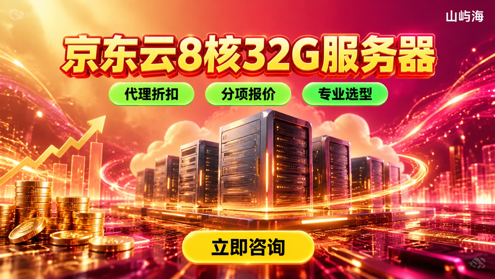 京东云8核32G服务器报价：官网价格与代理折扣明细