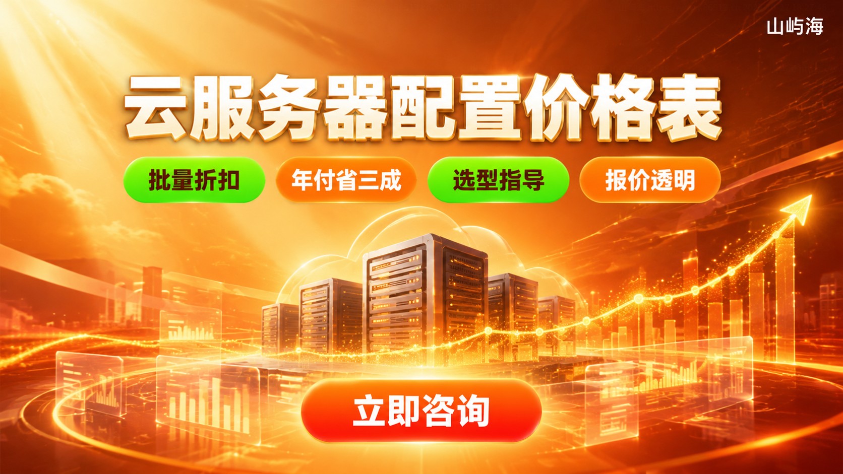 京东云服务器配置价格表：轻量与云主机费用明细