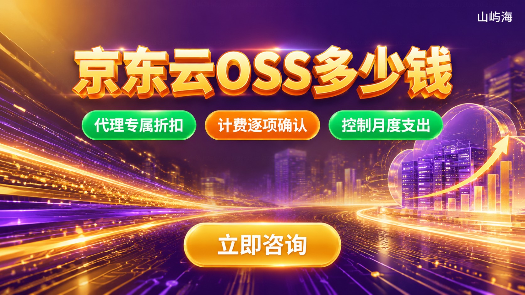 京东云OSS价格明细:存储、流量与请求收费构成