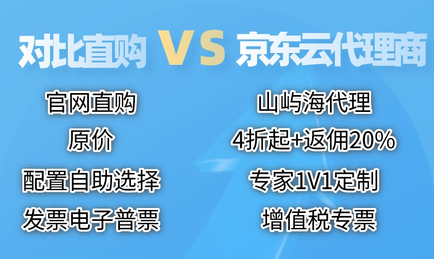 京东云优惠：如何通过京东云代理商购买省下60%预算